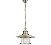 Rabalux Sudan lampada sospesa 1x60 W bianco-marrone 7993