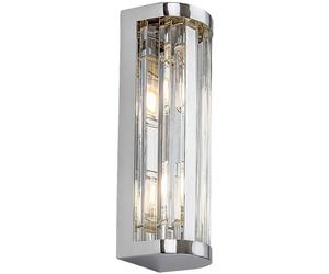 Rabalux Sybil lampada da parete 2x28 W cromo-trasparente 75035