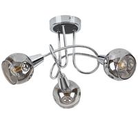 Rabalux Tamara lampada da soffitto 3x40 W cromo-fumé 5348