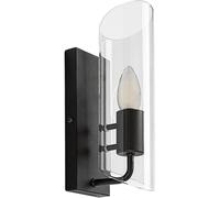 Rabalux Teodoro lampada da parete 1x12 W nero-trasparente 75027