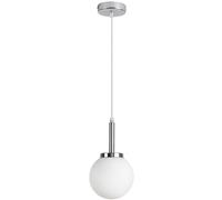 Rabalux Togo lampada sospesa 1x40 W bianco-cromo 75007