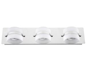 Rabalux Tony lampada da parete 3x5 W bianco-vetro opalino 5491