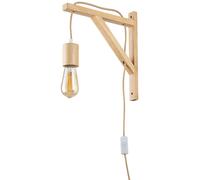 Rabalux Ubul lampada da parete 1x60 W legno 71028