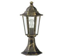 Lampada Da Terra Esterno In Alluminio 48 Cm E27 IP44 Terrazza Casa Rustica