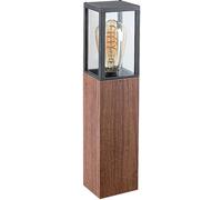 Rabalux Wales lampada da terra per esterni 1x60 W trasparente-legno 7196