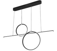 Rabalux Willow lampada sospesa 1x48 W bianco-nero 6970