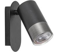 Rabalux Zircon lampada da parete 1x5 W nero-argento 5069