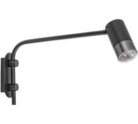 Rabalux Zircon lampada da parete 1x5 W nero-argento 5072