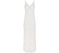 Rabanne - Abito Lungo Avorio in Pizzo - - Dresses - Donna - Bianco - S