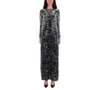 Rabanne - Abito Lungo con Effetto Ombré di Paillettes - - Dresses - Donna - Nero - M