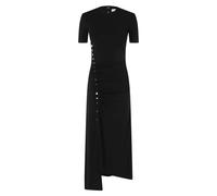 Rabanne - Abito Lungo Drappeggiato in Jersey - - Dresses - Donna - Nero - XS