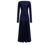 Rabanne - Abito Lungo in Jersey Blu Notte - - Dresses - Donna - Blu - XS