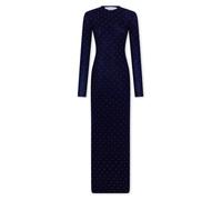 Rabanne - Abito lungo in lana blu a maniche lunghe - - Dresses - Donna - Blu - L