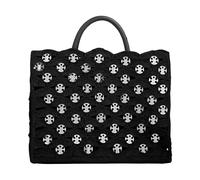 Rabanne, ,Bags ,Donna ,Nero ,ONE SIZE Borsa Tote in Rafia Nera