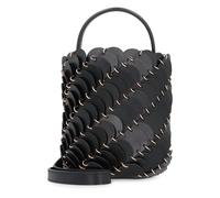 Rabanne, ,Bags ,Donna ,Nero ,ONE SIZE Mini Borsa a Secchiello con Chiusura a Incastro