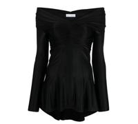 Rabanne, ,Blouses & Shirts ,Donna ,Nero ,M Blusa Lusso con Spalle Scoperte