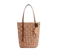 Rabanne - Borsa a secchiello in rafia 1969 con decorazioni - - Bags - Donna - Beige - ONE SIZE
