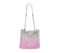 Rabanne - Borsa a spalla con maglie a catena - - Bags - Donna - Grigio - ONE SIZE