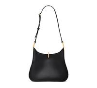 Rabanne - Borsa a spalla in pelle con anello medio - - Bags - Donna - Nero - ONE SIZE