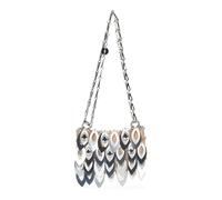 Rabanne - Borsa a spalla rosa con paillettes - - Bags - Donna - Multicolore - ONE SIZE
