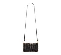 Rabanne - Borsa a Tracolla in Pelle Nera e Oro - - Bags - Donna - Nero - ONE SIZE