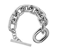 Rabanne - Bracciale XL Link - - Accessories - Donna - Grigio - ONE SIZE