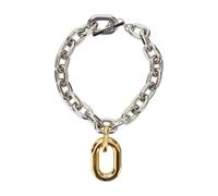 Rabanne - Collana Grigia con Dettaglio Bijoux - - Accessories - Donna - Grigio - ONE SIZE