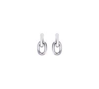Rabanne, ,Accessories ,Donna ,Grigio ,ONE SIZE Orecchini a perno in ottone argentato