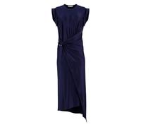 Rabanne, ,Dresses ,Donna ,Blu ,2XS Abito Midi con Dettagli Piercing