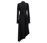 Rabanne, ,Dresses ,Donna ,Nero ,L Draped Long Jersey Dress