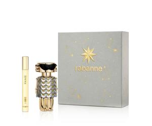 Rabanne Fame EDP 50 ml + EDP MINI 10 ml variante Travel Edition Silver Dotted Cover
