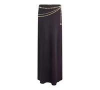 Rabanne - Gonna Maxi Nera con Catene Dorate - - Skirts - Donna - Nero - M