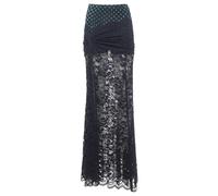 Rabanne - Gonna Midi in Pizzo - - Skirts - Donna - Blu - S