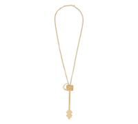 Rabanne - Key Pendant Chain Necklace - - Accessories - Donna - Giallo - ONE SIZE