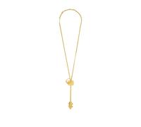 Rabanne - Key Pendant Necklace - - Accessories - Donna - Giallo - ONE SIZE
