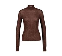Rabanne, ,Knitwear ,Donna ,Marrone ,M Top a collo alto Second-skin