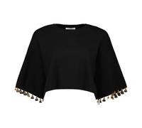 Rabanne, ,Knitwear ,Donna ,Nero ,S Crop Jumper