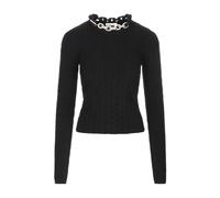 Rabanne, ,Knitwear ,Donna ,Nero ,S Maglione in Lana e Cashmere Nero