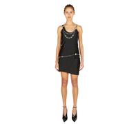 Rabanne - Mini Abito con Dettaglio Catena - - Dresses - Donna - Nero - S