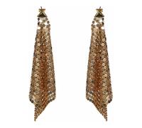 Rabanne - Orecchini Chainmail Pixel Flow - - Accessories - Donna - Giallo - ONE SIZE