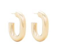 Rabanne - Orecchini XL Link Hoops - - Accessories - Donna - Giallo - ONE SIZE