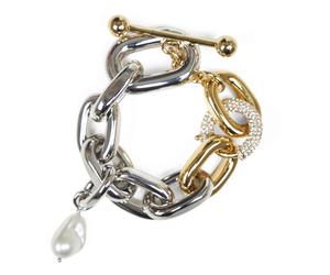 Rabanne - Pearl Pendant Bracelet - - Accessories - Donna - Multicolore - ONE SIZE