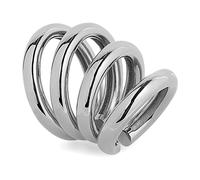 Rabanne - Punk Ear Cuff Argento - - Accessories - Donna - Grigio - ONE SIZE