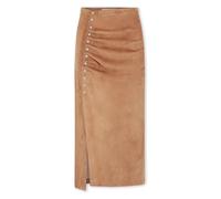 Rabanne, ,Skirts ,Donna ,Beige ,S Gathered Button Skirt