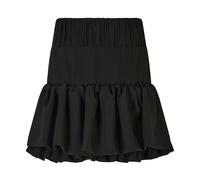 Rabanne, ,Skirts ,Donna ,Nero ,S Mini Gonna a Volant Stratificata