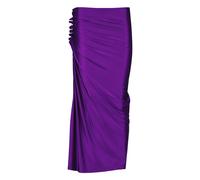 Rabanne, ,Skirts ,Donna ,Viola ,S Gonna Midi Drappeggiata in Jersey