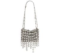Rabanne - Sparkle Nano Bag - - Bags - Donna - Grigio - ONE SIZE