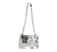 Rabanne - Sparkle Nano Borsa a Spalla - - Bags - Donna - Grigio - ONE SIZE