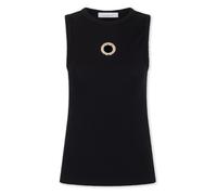 Rabanne, ,Tops ,Donna ,Nero ,L Canotta in Cotone