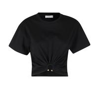Rabanne, ,Tops ,Donna ,Nero ,S T-Shirt With Piercing